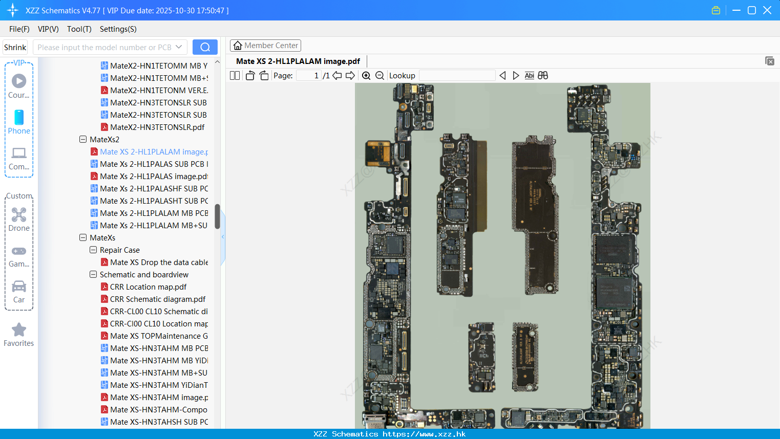 Huawei Mate XS 2-HL1PLALAM Image
